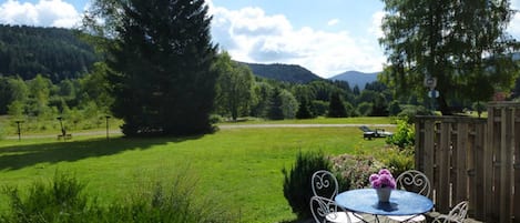 Terrasse extérieure avec entrée indépendante