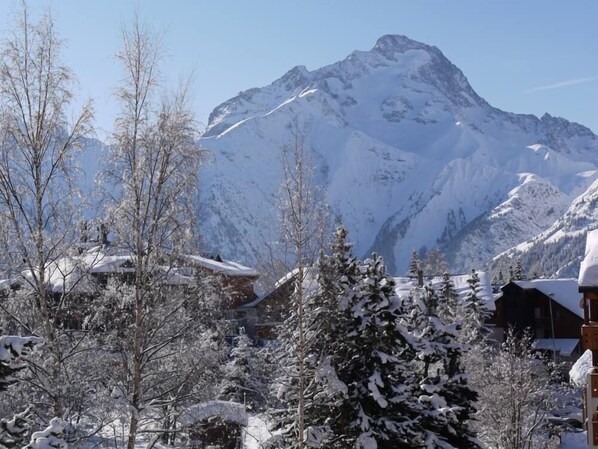 Blick aufs Gebirge