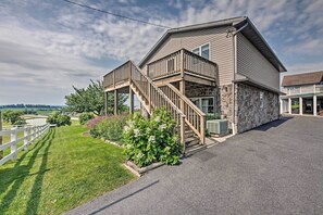 Home Exterior | Private Patio | Amish Country Views