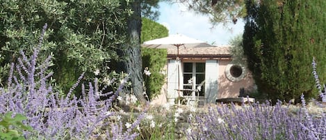 GORDES - PINK HOUSE - GARDEN -