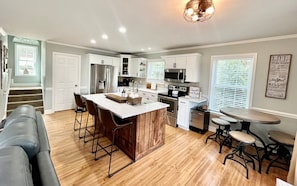 Newly remodeled kitchen