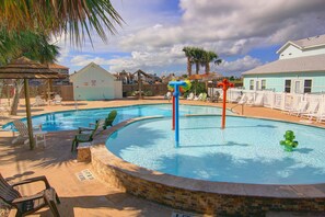Kiddie area of resort pool
