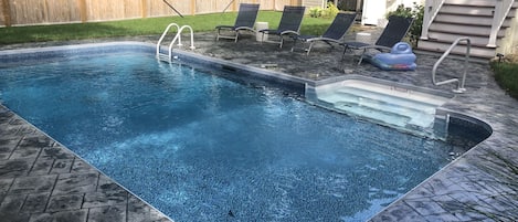 Large pool for family swim!