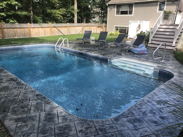 Large pool for family swim!