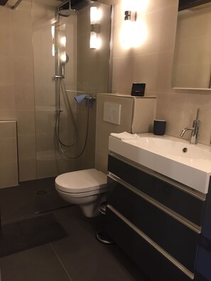 Salle de bain avec douche à l'Italienne