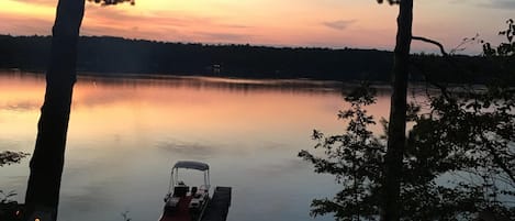 bonfires at sunset  perfect