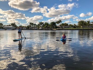 Water play right from the yard.  Ocean access on your boat.  1 fixed bridge.