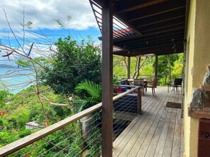 Spacious and Private Covered Balcony