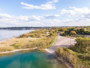 Free, public boat ramp, 2 minute walk from the home