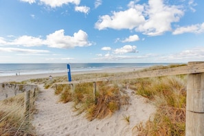 Awesome beach with white sand.