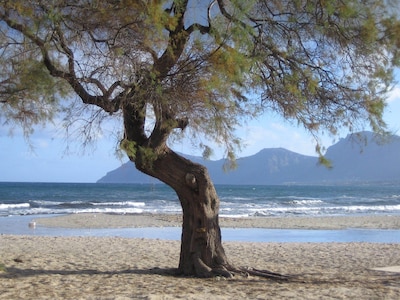 Charming beachfront Chalet in MAJORQUE. Balearic Islands. SPAIN . WIFI . A/C.