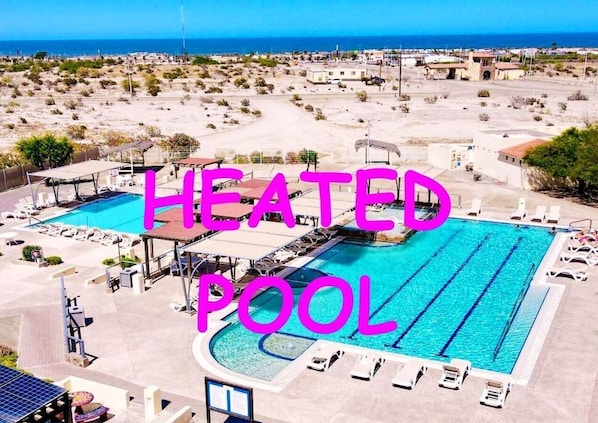 San Felipe vacation rental with access to heated swimming pool