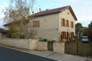 The house from the road
