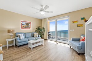 Living Area with Balcony