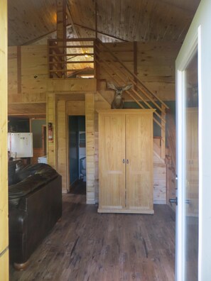 Walking in the front door