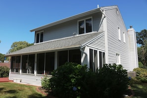 Rear View with porch