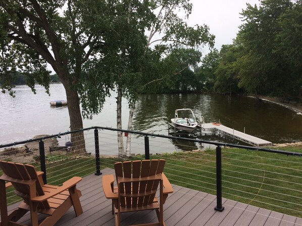 View from 2nd floor deck