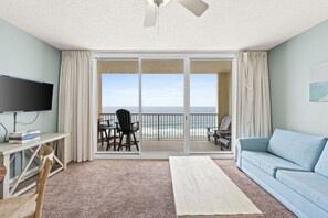 Living Area with Balcony