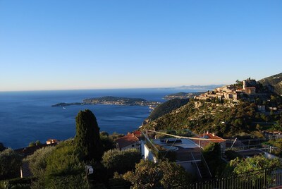 Impresionante ático con vistas panorámicas de Eze y Cap Ferrat