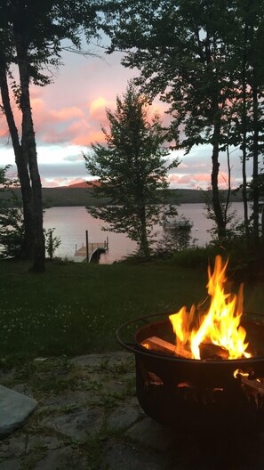 Patio with fire pit