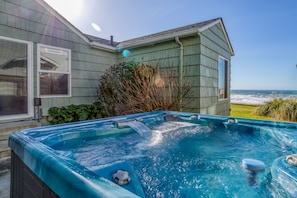 Bain à remous extérieur