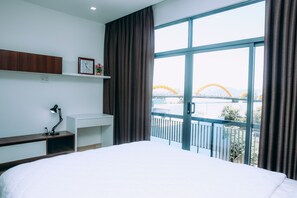 The luxury two - bedroom apartment