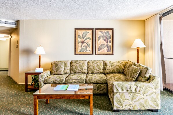 Sample photo of a One Bedroom Garden View Room.