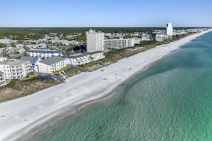 Aerial view of Beachside 10