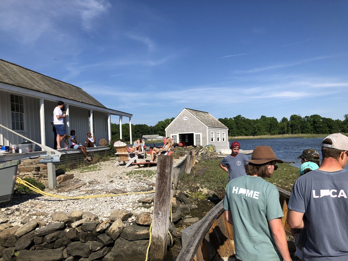 Historic oyster shack.