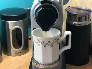 Kaffe och/eller kaffebryggare