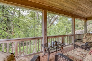 Deck View with Comfortable seating