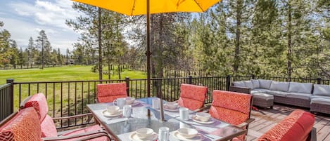 Deck and Dining Area