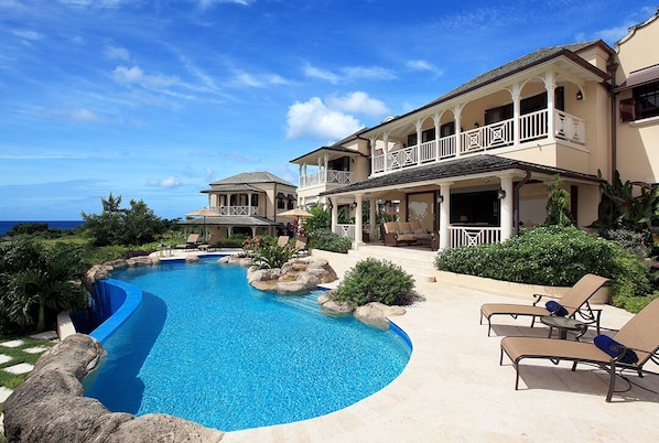 Pool Terrace With View Of Guest Cottage