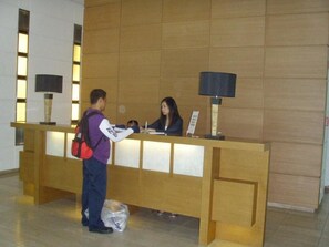 condo reception area