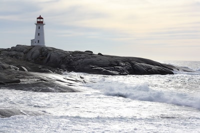 Peggys Cove...within your view finder; a short hike and your heart forever!