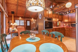 Dining Area with Kitchen View