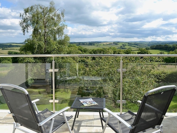 Enjoy the amazing views from the first floor main bedroom