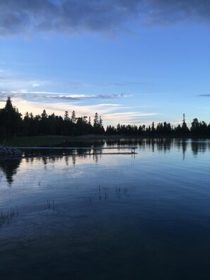  sunset from our dock