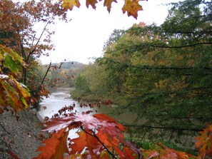 Looking downriver