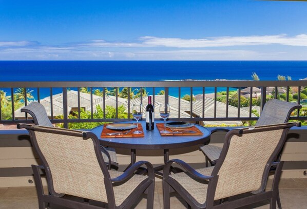 You may find that most of your time with us is spent on your large lanai