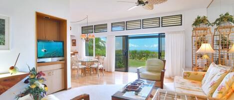 Peace and quiet are yours in this ocean view villa