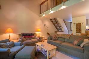 Living Room looking at stairs