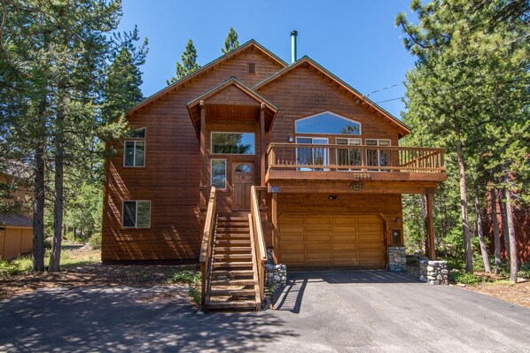 Home Front, level driveway