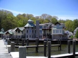 View from the end of the dock