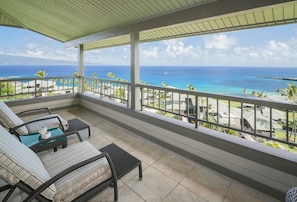 Gorgeous ocean and island views from one of the most ideal locations at The Ridge