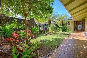 Front path leading to house. Fresh lemons daily.