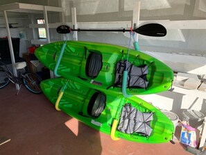 Kayaks Available to our Guests