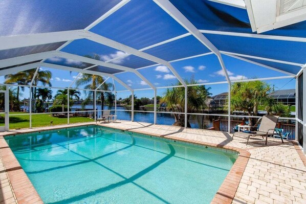 Swimming Pool and Screened Lanai