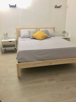 Very large bedroom with double bed 