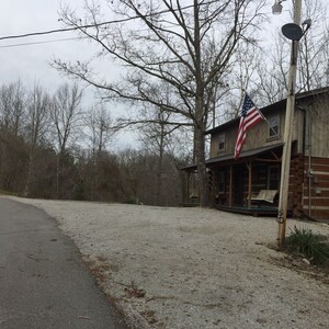 Cabin at Woods Creek Lake in East Bernstadt, Ky Beautiful Wooded Views